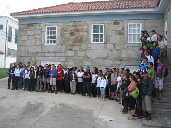 Descoberta do Caminho Português de Santiago, pela costa, ente Marinhas e Castelo do Neiva, em 11 de setembro de 2011