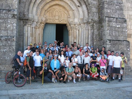 Descoberta do Caminho Português de Santiago, pela Costa, de S.Pedro de Rates e Marinhas, em 27 de julho de 2011